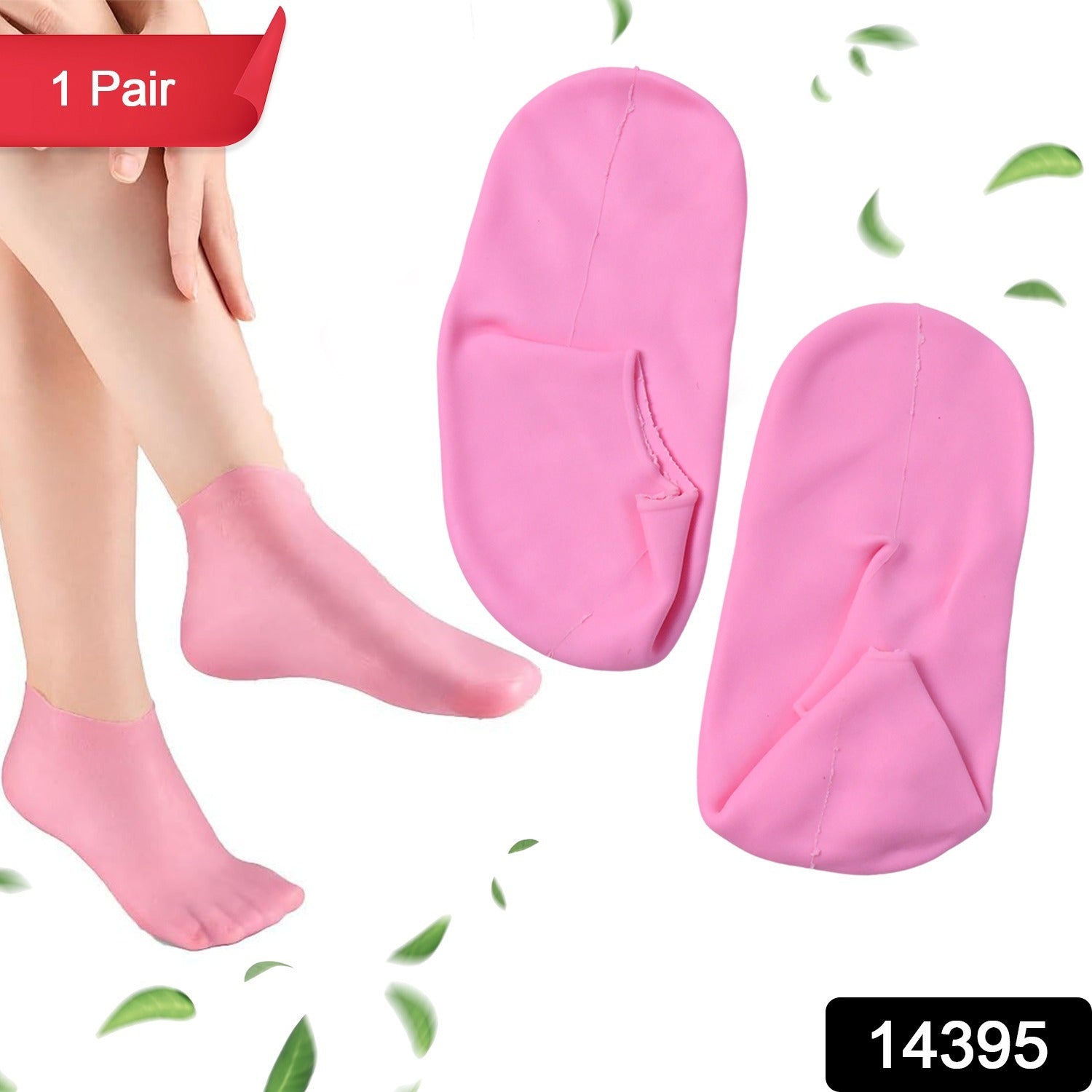Silicone Moisturizing Socks (1 Pair) Silicone Moisturizing Socks (1 Pair)